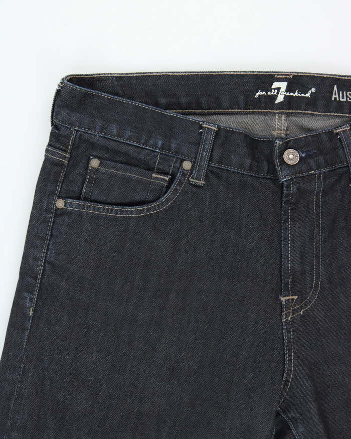 Vintage 2000s For All Man Kind Dark Wash Jeans - W35 L31