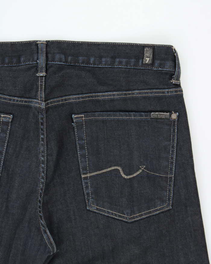 Vintage 2000s For All Man Kind Dark Wash Jeans - W35 L31