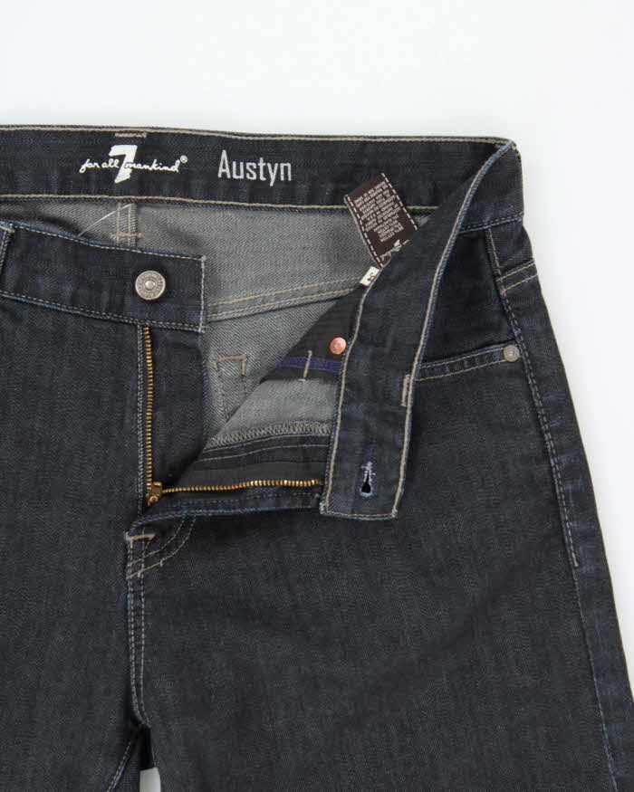 Vintage 2000s For All Man Kind Dark Wash Jeans - W35 L31