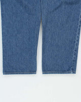 Vintage 1991 Levi's 535 Batwing Made In Canada 'Euro Fit' Med Wash Denim Relaxed Straight Leg Jeans - W32 L32