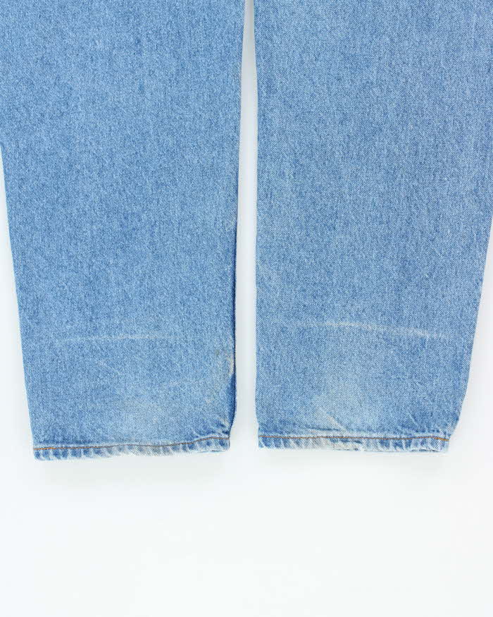 Vintage 1995 Levi's 634 Orange Tab Made In Canada Light Wash Denim Relaxed Straight Leg Jeans - W34 L34