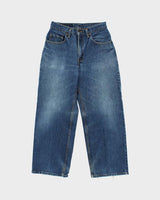Vintage 1991 Levi's 575 Batwing Made In Canada High-Rise Wide Leg Denim Jeans - W30 L28