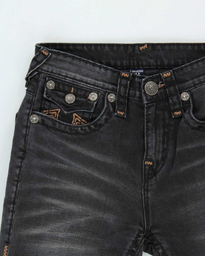Vintage True Religion Ricky Flap Made In USA High-Rise Denim Slim Bootcut Jeans - W30 L30