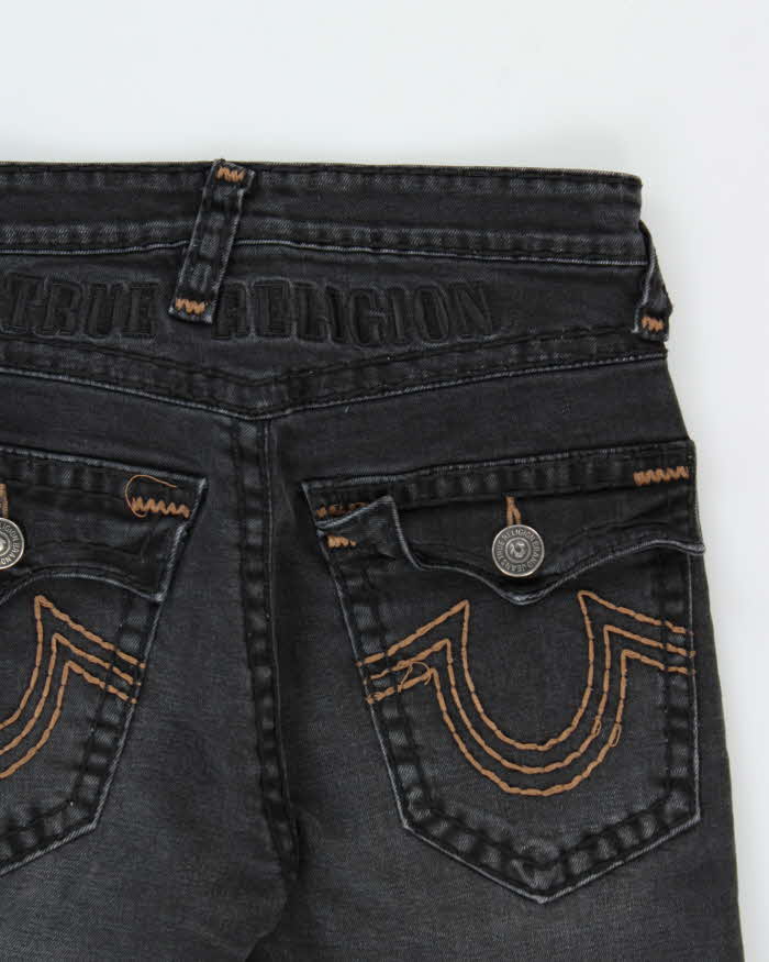 Vintage True Religion Ricky Flap Made In USA High-Rise Denim Slim Bootcut Jeans - W30 L30