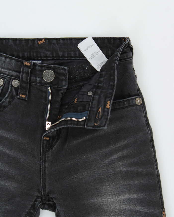 Vintage True Religion Ricky Flap Made In USA High-Rise Denim Slim Bootcut Jeans - W30 L30