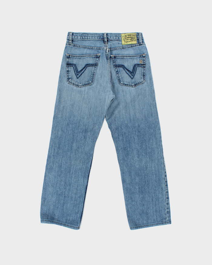 Vintage Y2K 00s Volcom Mid-Rise Relaxed Straight Leg Denim Jeans - W30 L27