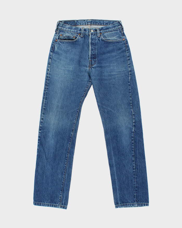 Vintage 1984 Levi's 501 Blank Tab Made In USA Straight Leg Denim Jeans - W31 L32