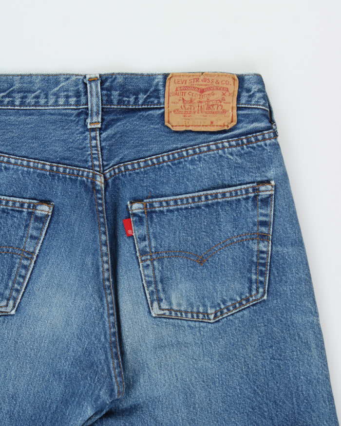 Vintage 1984 Levi's 501 Blank Tab Made In USA Straight Leg Denim Jeans - W31 L32