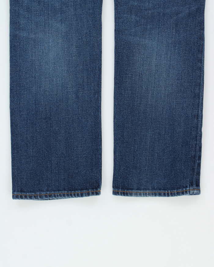 Vintage Polo Ralph Lauren Varick Slim Straight Elliot Stretch Mid Rise Denim Jeans - W32 L30