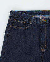 Vintage Y2K 00s Polo Jeans Ralph Lauren Raw Indigo Denim 'RL Easy Fit' Relaxed Staright Leg Jeans - W36 L34