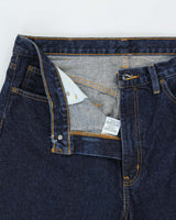 Vintage Y2K 00s Polo Jeans Ralph Lauren Raw Indigo Denim 'RL Easy Fit' Relaxed Staright Leg Jeans - W36 L34