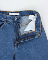 SS2024 Polar Skate Co. Medium Wash Denim 'Big Boy' Wide Leg Tapered Jeans - W28 L26