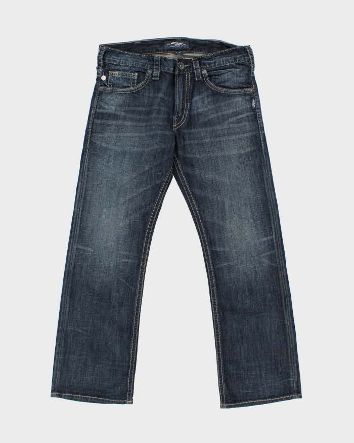 DSWT Silver Jeans Co. Mid Rise 'Raw Zac' Denim Jeans - W34 L32