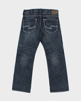 DSWT Silver Jeans Co. Mid Rise 'Raw Zac' Denim Jeans - W34 L32