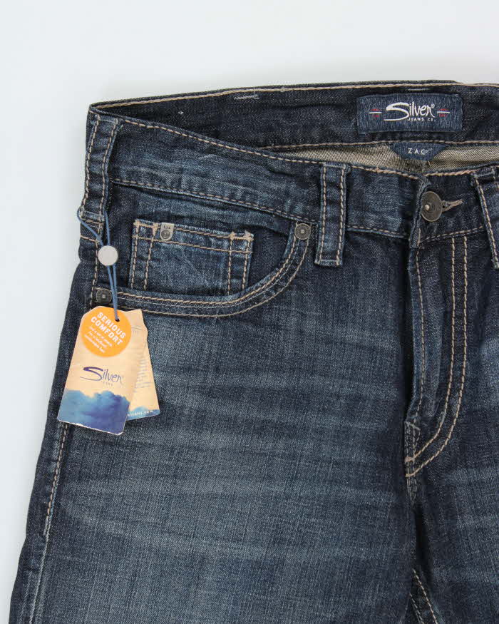 DSWT Silver Jeans Co. Mid Rise 'Raw Zac' Denim Jeans - W34 L32