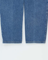 Vintage 1990s Armani Made In USA High Rise Relaxed Tapered Straight Leg Denim Jeans - W30 L30
