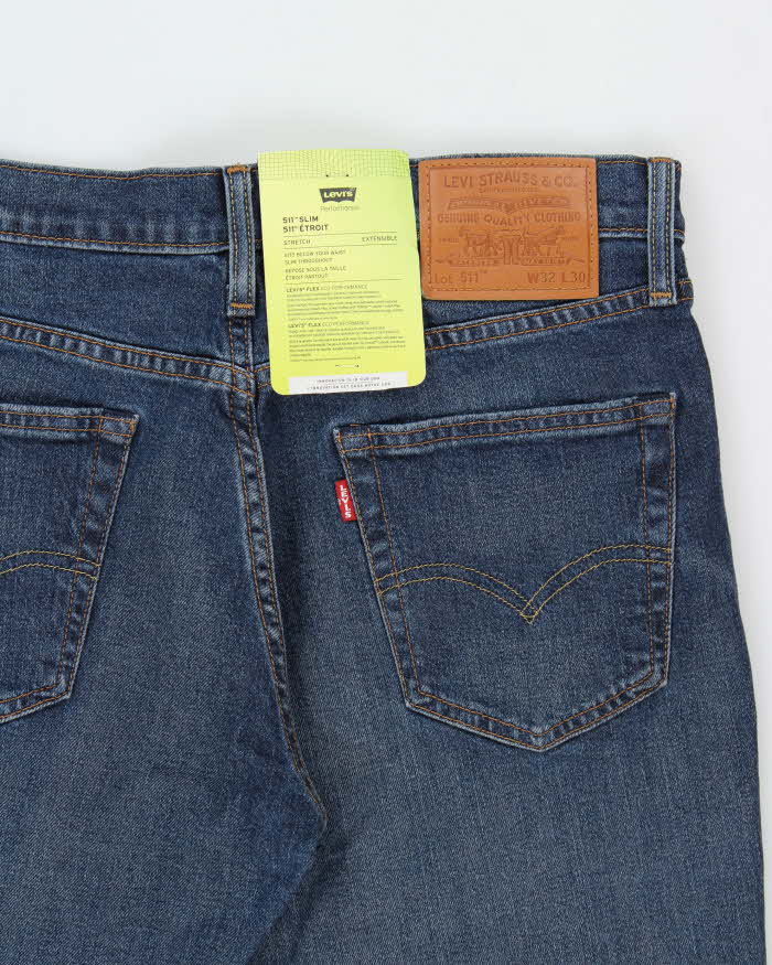 DSWT Levi's Premium 511 Big E Eco Performance Slim Fit Denim Jeans - W32 L30