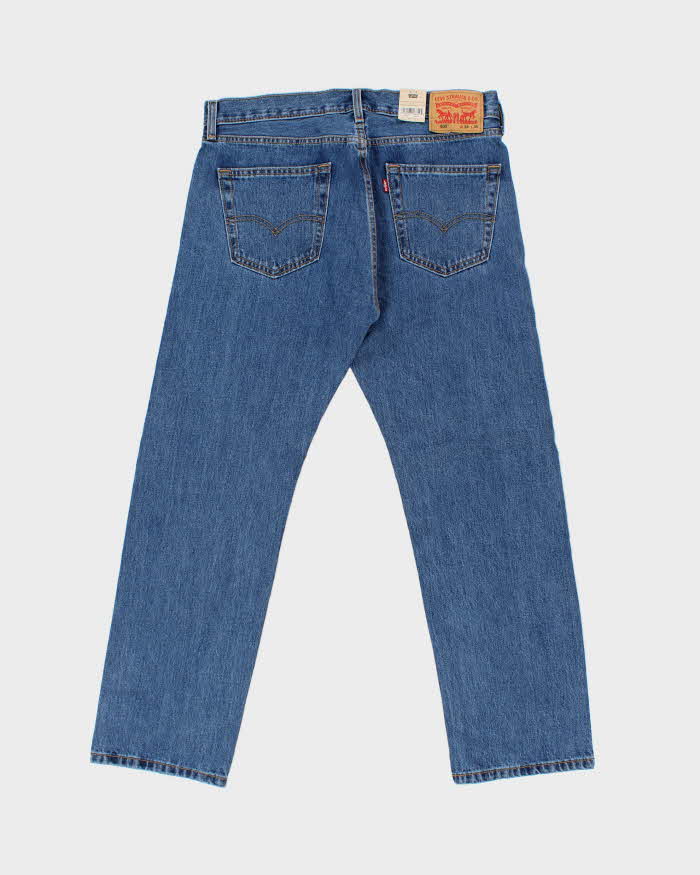 DSWT Levi's 505 Regular Mid Rise Straight Leg Denim Jeans - W34 L30