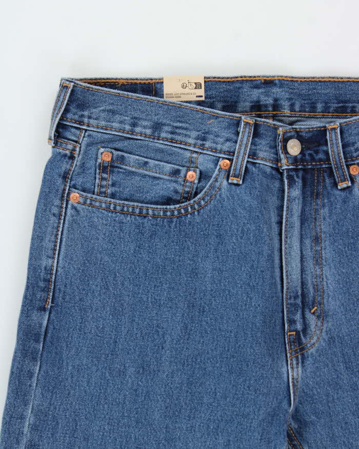 DSWT Levi's 505 Regular Mid Rise Straight Leg Denim Jeans - W34 L30