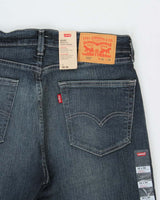 DSWT Levi's 505 Regular Mid Rise Indigo Denim Straight Leg Jeans - W32 L34
