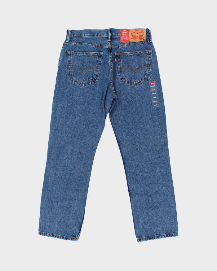 DSWT Levi's 516 Mid Rise Slim Straight Leg Denim Jeans - W33 L30
