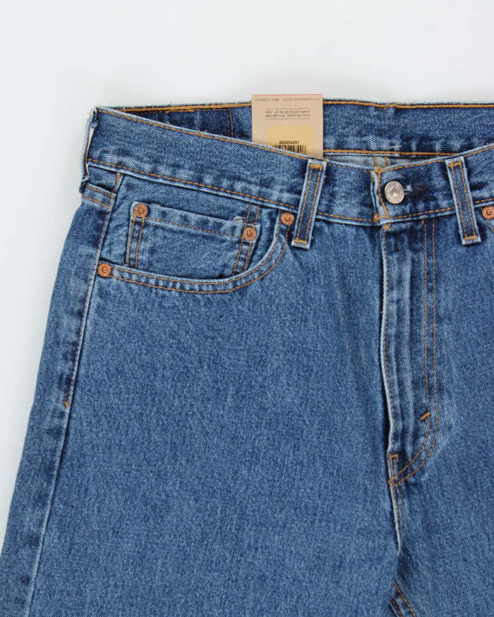 DSWT Levi's 505 Regular Mid Rise Straight Leg Denim Jeans - W33 L30