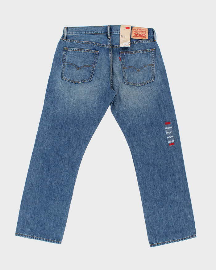 DSWT Levi's 514 Low Rise Straight Leg Denim Jeans - W36 L32