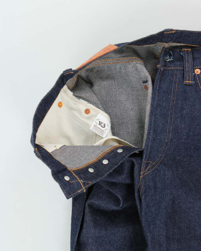 DSWT Bronson MFG Lot 47801XX Raw Selvedge Denim Straight Leg Jeans - W30 L32