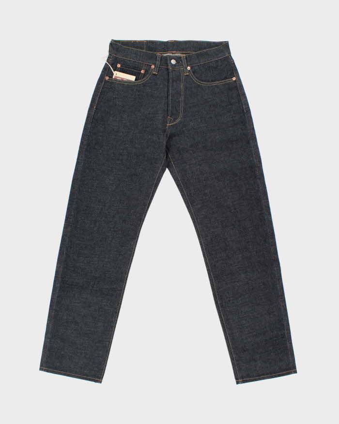 DSWT Non Stock Lot 6001 Raw Selvedge 15oz Denim Straight Leg Jeans - W28 L32