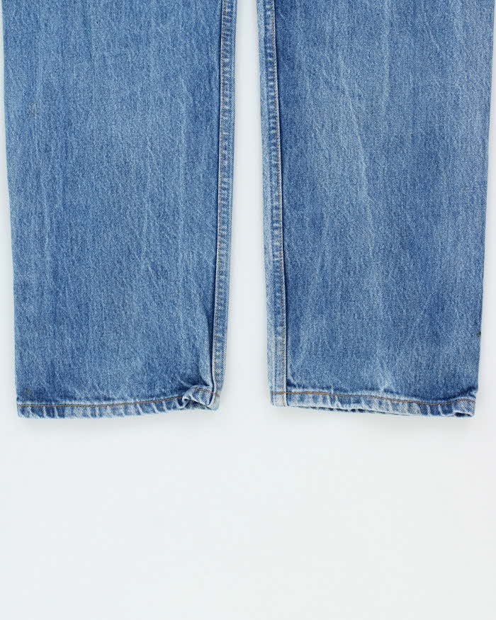Vintage 1997 Levi's 501xx Red Batwing Made In USA Straight Leg Denim Jeans - W31 L27