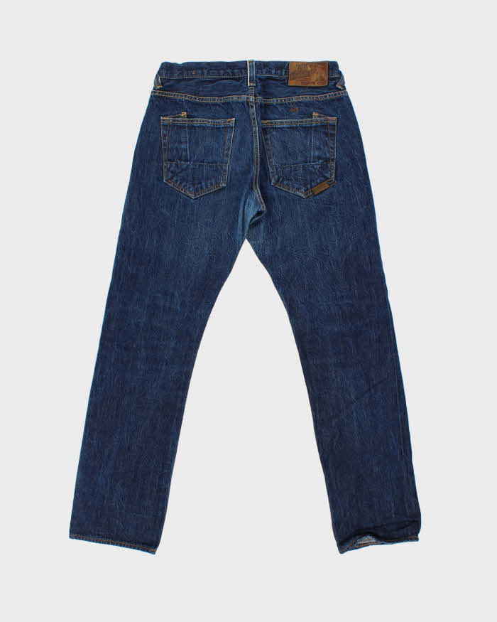 Vintage PRPS 'Demon' Japanese Indigo Selvedge Denim Slim Straight Leg Jeans - W30 L32