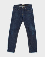 Naked &amp; Famous Weird Guy Dirty Fade Japanese Roped Dyed Selvedge 14.5oz Denim Relaxed Slim Straight Leg Jeans - W33 L34