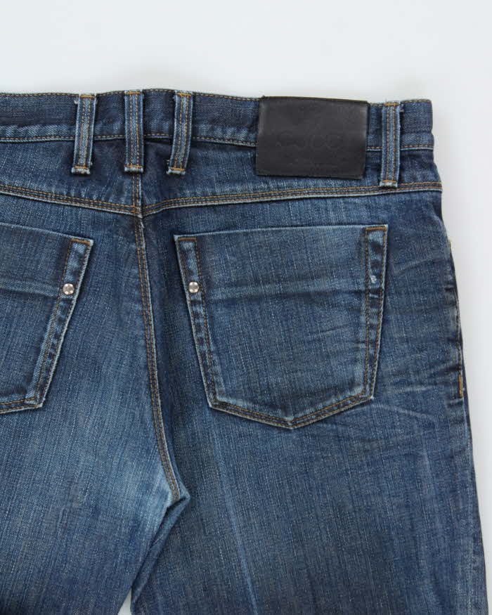Vintage Y2K 00s Gucci Tom Ford Low Rise Indigo Denim Skinny Fit Jeans - W34 L34