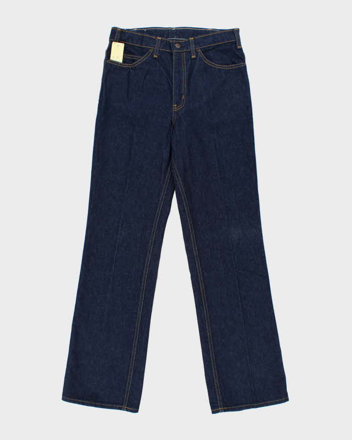 DSWT Vintage 1980s GWG 'Scrubbies' Raw Indigo Denim High Rise Bootcut Jeans - W32 L33
