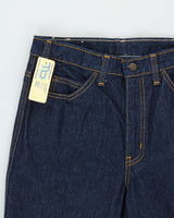 DSWT Vintage 1980s GWG 'Scrubbies' Raw Indigo Denim High Rise Bootcut Jeans - W32 L33