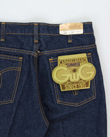 DSWT Vintage 1980s GWG 'Scrubbies' Raw Indigo Denim High Rise Bootcut Jeans - W32 L33