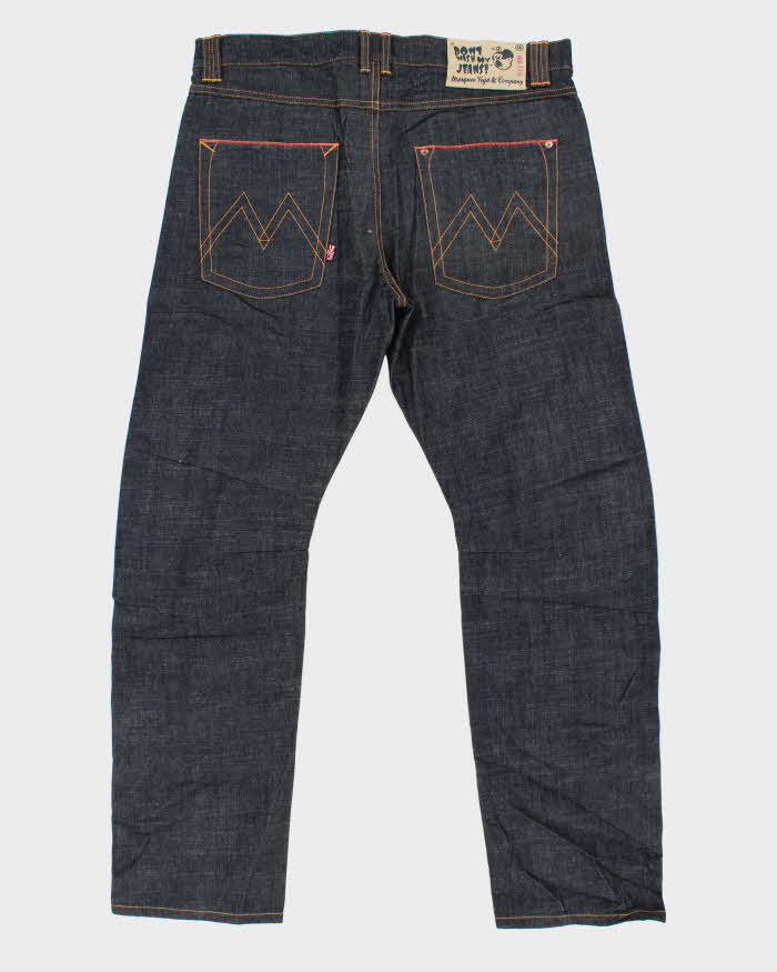 Vintage Marquee Vega &amp; Company Selvedge Relaxed Fit Jeans - W40 L34