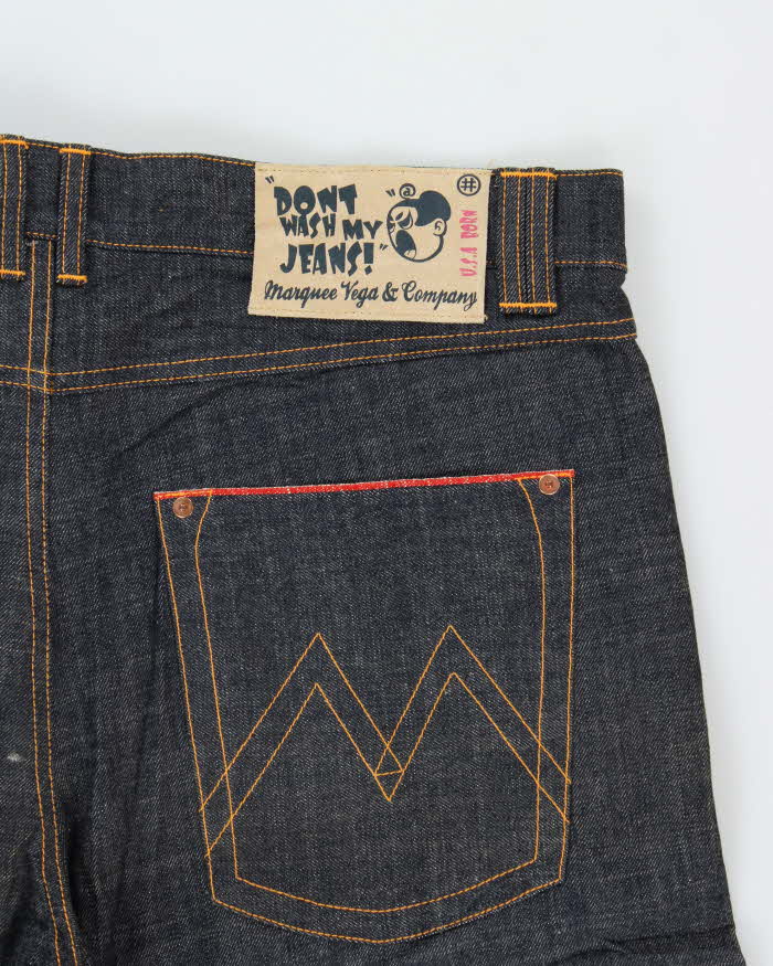 Vintage Marquee Vega &amp; Company Selvedge Relaxed Fit Jeans - W40 L34