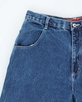 Vintage 1990s Snakeyes Ultra Wide Jeans - W32 L28