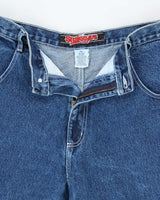 Vintage 1990s Snakeyes Ultra Wide Jeans - W32 L28