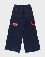 Vintage 2000s Snakeyes Ultra Wide Leg Jeans - W30 L31