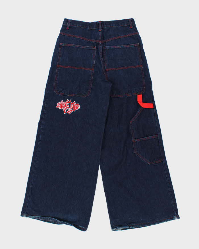 Vintage 2000s Snakeyes Ultra Wide Leg Jeans - W30 L31