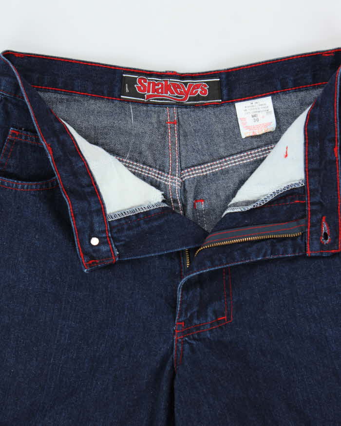 Vintage 2000s Snakeyes Ultra Wide Leg Jeans - W30 L31