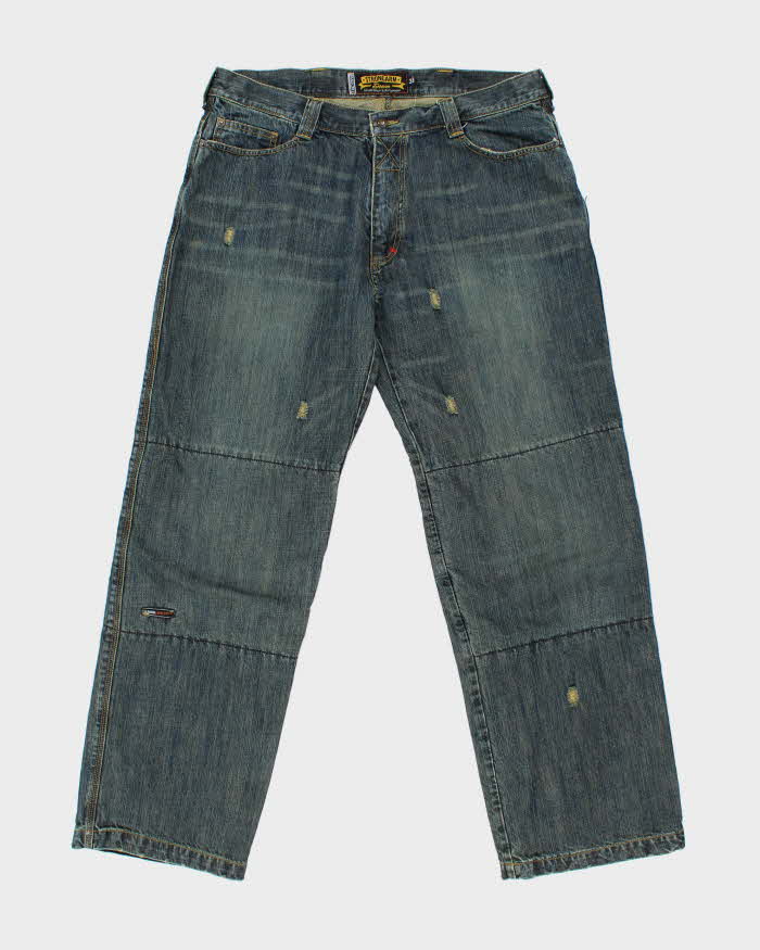 Vintage Y2k 2000s Icon Strongarm Motorsports Relaxed Fit Jeans - W36 L32