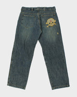 Vintage Y2k 2000s Icon Strongarm Motorsports Relaxed Fit Jeans - W36 L32