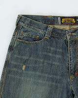 Vintage Y2k 2000s Icon Strongarm Motorsports Relaxed Fit Jeans - W36 L32