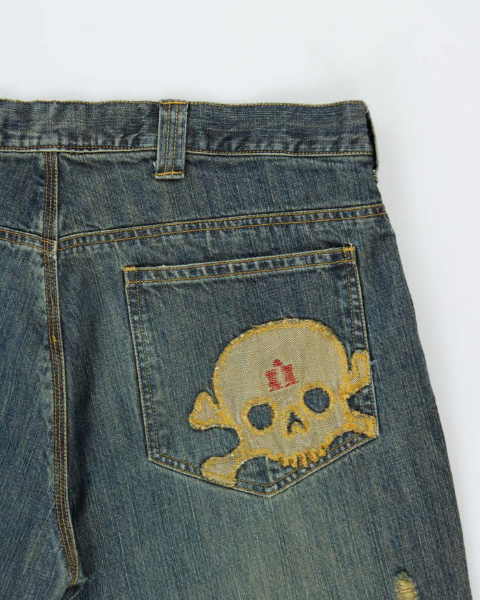 Vintage Y2k 2000s Icon Strongarm Motorsports Relaxed Fit Jeans - W36 L32
