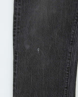 Tom Ford Black Made In USA Mid-Rise Straight Fit Selvedge Denim Jeans - W36 L30