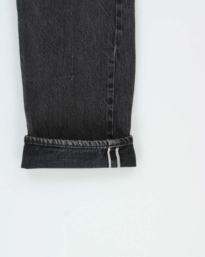 Tom Ford Black Made In USA Mid-Rise Straight Fit Selvedge Denim Jeans - W36 L30