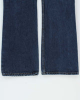 Vintage 1994 Levi's 562 Batwing Made In Canada Mid-Rise Dark Denim 'Subtle Flare' Bootcut Jeans - W28 L32